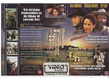 RETURN TO LONESOME DOVE (Vhs-Omslag)